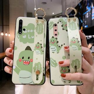 Case Redmi Note 10 Pro Note 9 Pro Note 9S Note 8 Pro Note 7 K30 K20 K40 Pro Mi POCO F3 X3 Pro X3 NFC Mi 9 Lite 9T Pro A3 Lite CC9 Wristband Beads Little Dinosaur Pattern Soft Case Cover