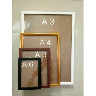 กรอบรูป กระจกขนาด A6,A5,A4,A3 ถูกๆมีหลายสี รหัส A 4289