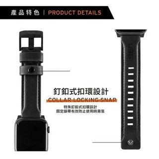 UAG Leather Straps สายหนังAp 49/45/44/42 mm และ 41/40/38 mm ใส่ได้ซีรี่ 1-9