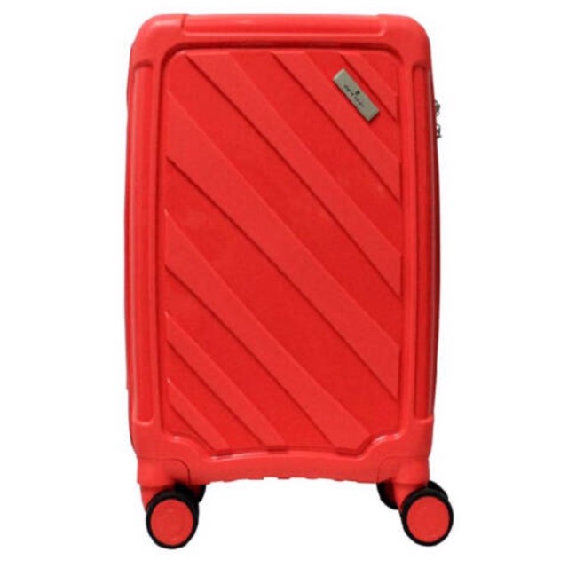 Pierre Cardin กระเป๋าเดินทาง ขนาด 20 นิ้ว (สีแดง) รุ่น LPZ-701 RE ราคา 999 บาท  ผลิตจากวัสดุเนื้อ PP (Polycarbonate)