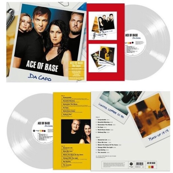Ace Of Base - Da Capo ( Pressed On 140g CLEAR Vinyl / LP )