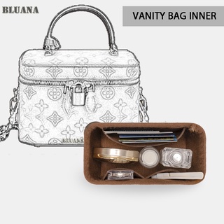 Bluana Vanity Bag จัดระเบียบ และดันทรงกระเป๋า กระเป๋าจัดระเบียบ ด้านในกระเป๋า ทรงโท้ท อุปกรณ์เสริม สําหรับผู้หญิง D035