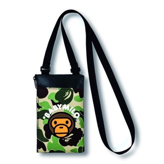 กราเป๋าชายเญิงBape Kids cross phone bag camouflage side zipper