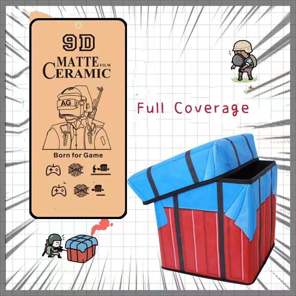 Realme 8 X50 X7 Pro Matte Soft Ceramic Tempered Glass Realme C20 C15 C12 C11 ฟิล์มกันรอยหน้าจอ (ไม่ใ