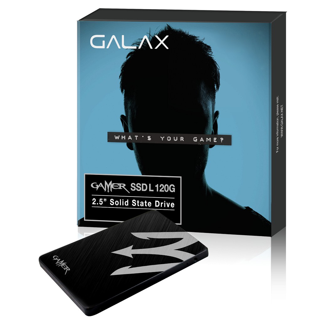 ฮาร์ดไดรฟ์ Galax Gamer V 120GB SSD ของแท้ (G-TGAA1D4T6TG32CNSBBKDXN-GALG)