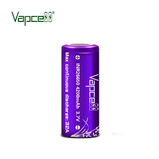 ถ่านชาร์จ Vapcell INR 26650 4200mah 32A (แรงสูง)