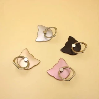 🔥iRing แหวนยึดโทรศัพท์ แหวนติดโทรศัพท์ แหวนติดมือถือ รูปแมว สินค้าพร้อมส่ง