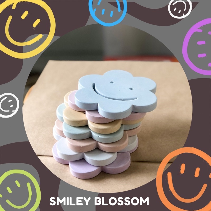 จานรองแก้ว ถาดวางเทียนหอม พรอพถ่ายสินค้า พรอพถ่ายรูป พรอพแต่งห้อง Smiley Blossom สาวก smiley ห้ามพลาด…!!!!
