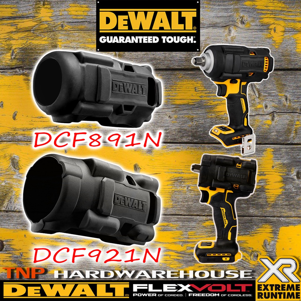 DeWALT DCF921,DCF891 บล็อกกระแทกไร้สาย  เคสกันกระแทก รุ่น PB921.22.23-QZ เคสยาง เคสซิลิโคน สำหรับ DCF921 ซิลิโคนเคส