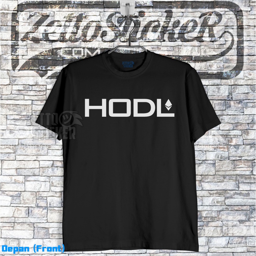 เสื้อยืด HODL ETH Bitcoin