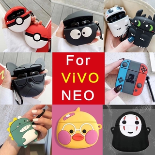 เคส ซิลิโคนใส่หูฟัง ป้องกันการกระแทก ลายการ์ตูน สำหรับ Vivo Tws Neo