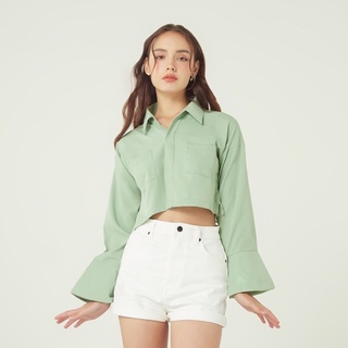 RARISTA - Ali top - Forest Green