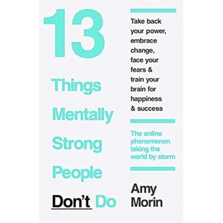 หนังสือภาษาอังกฤษ 13 Things Mentally Strong People Dont Do