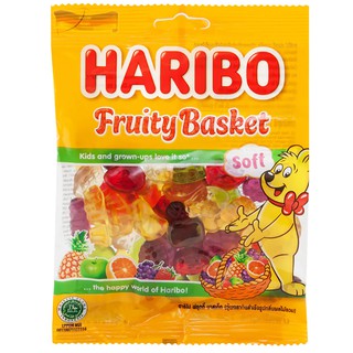 ฮาริโบ้กัมมี่กลิ่นผลไม้รวม 160กรัม Haribo Gummy Mixed Fruit Flavor 160g.