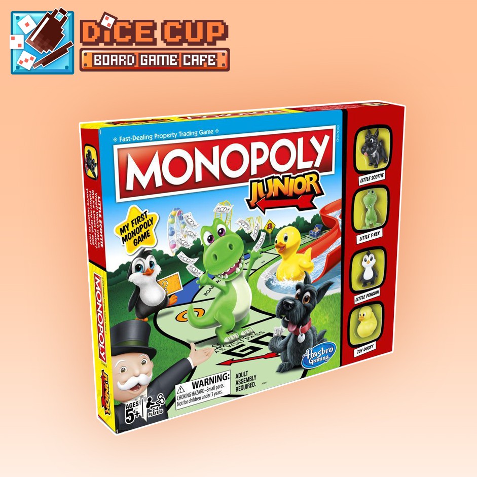[ของแท้] Hasbro Games: Monopoly Junior Board Game คุณภาพดี