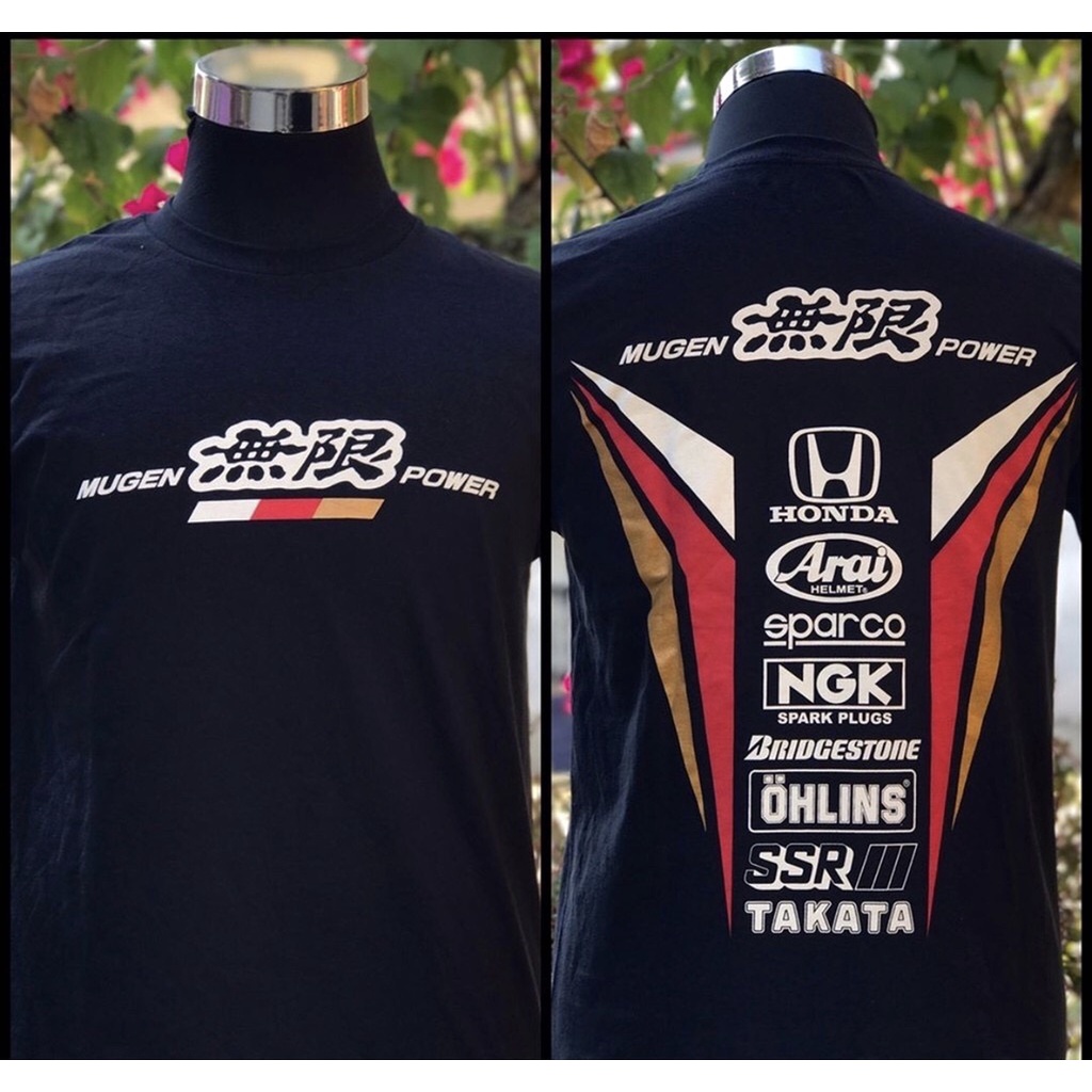 Honda Mugen Power Limited *D2 (เสื้อยืดสีดํา)