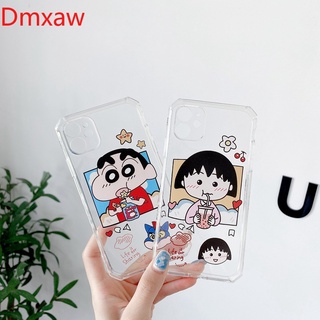 เคสโทรศัพท์มือถือ ซิลิโคนนิ่ม แบบใส ลายการ์ตูนชินจังจอมแก่น สําหรับ Xiaomi Redmi Note 11 Pro + 11s Note 10 10s Xiaomi Mi 12 11T Pro