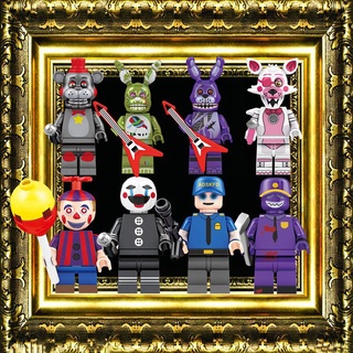 เกมห้าคืนที่ Freddy Ballon Boy Foxy Spintraft อาคารบล็อกของเล่นสําหรับเด็ก Minifigures ของขวัญวันเกิด