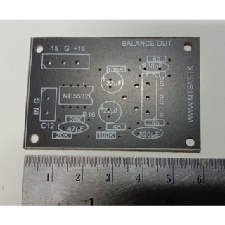 balance out put pcb แผ่นปริ้นซ์ บาล้านซ์เอ้าพุท