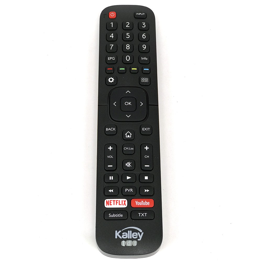 ใหม่ EN2D27Z สําหรับ Kalley TDT ทีวีรีโมทคอนโทรล NETFLIX YouTube สําหรับ HISENSE SMART TV LCD TV สํา