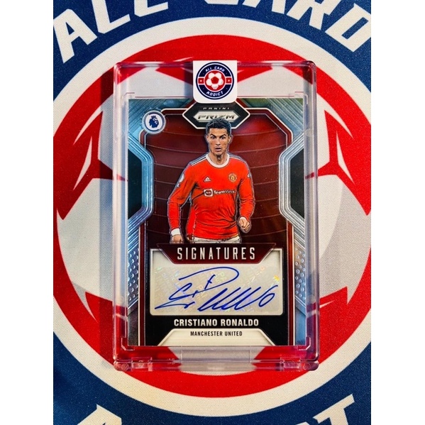 panini prizm 21-22 Cristiano Ronaldo ลายเซ็น