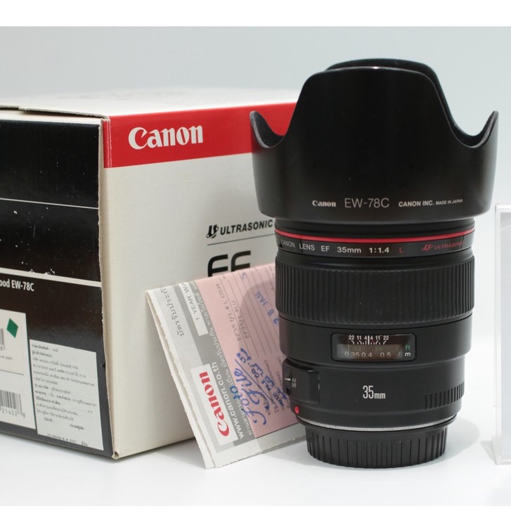Canon EF 35mm F.4 ( เลนส์ศูนย์ไทย )
