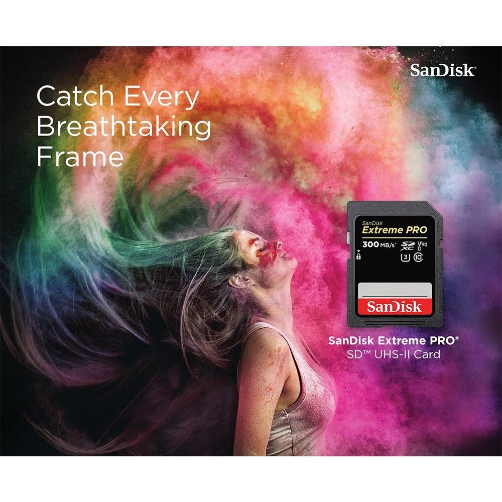 SanDisk 8k SD Card 4k Extreme PRO 32GB 64GB 128GB UHS II SDXC Flash ...