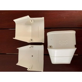 รางแอร์ ข้อต่อ ปิดจบ ปิดปลาย รางครอบท่อแอร์ SUMO