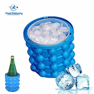 Ice Cube Maker Genie การปฏิวัติพื้นที่ประหยัด Ice Cube Maker Ice Genie Kitchen Tools