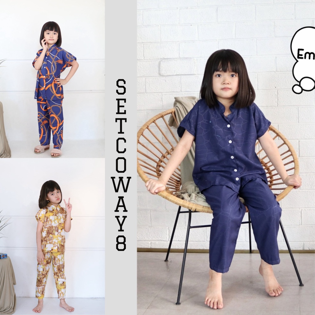 IZANY ชุดนอนเด็ก Set Coway / One Set Coway Children Size 8 นูน