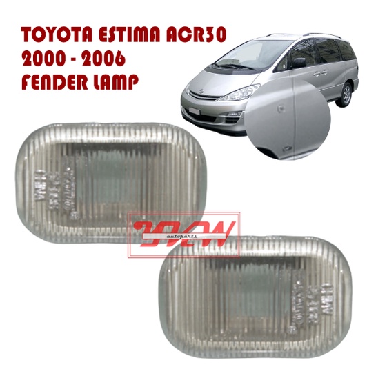 ไฟเลี้ยวบังโคลนหน้า สําหรับ Toyota Estima ACR30 2000-2006