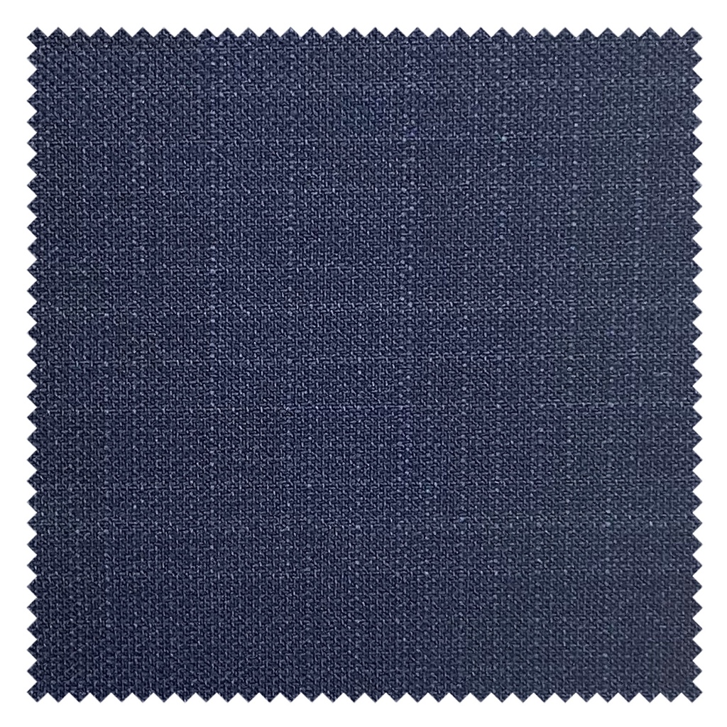 KINGMAN Cashmere Wool Fabric Super Sharkskin NAVY ผ้าตัดชุดสูท สีกรม กางเกง ผู้ชาย  ผ้าสูทเมตร ตัดสูท ผ้าตัดสูท ผ้าวูล ราคา ถูกที่สุด ดีลบีเคเค