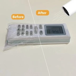 20 ชิ้น ฟิล์มหดความร้อน แบบใส ทีวี / รีโมทคอนโทรลเครื่องปรับอากาศ สําหรับ Xiaomi สําหรับ Samsung กระเป๋าป้องกัน สากล