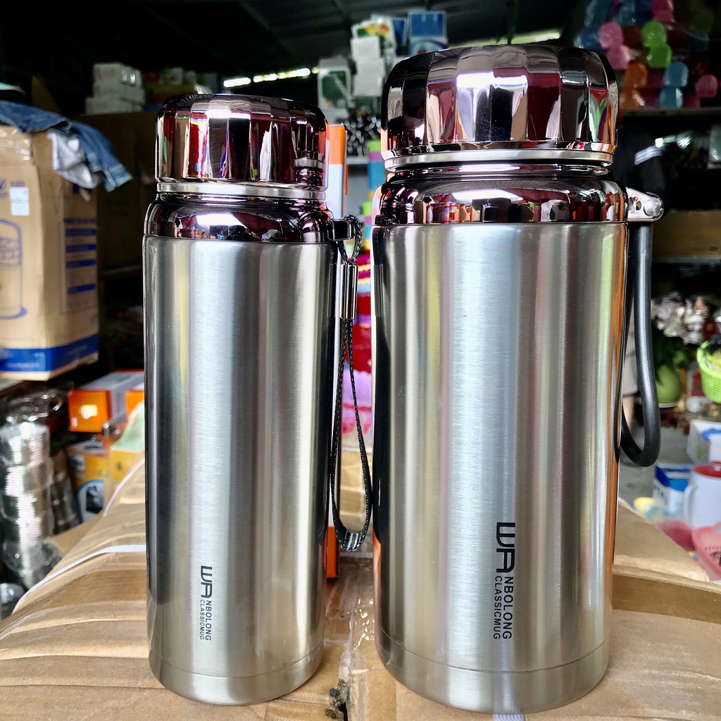 กระติกน้ําร้อน ร้อนและเย็น กระติกน้ําร้อน 1500ml Baol พร้อมฝาปิดไทเทเนียม ความจุ 600ml 780ml 1000ml 
