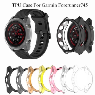 เคส Garmin forerunner 745 เคส TPU แบบนิ่ม กันหน้าจอกระแทก กันจอแตก พร้อมส่ง ส่งของไวทุกวันจากไทย