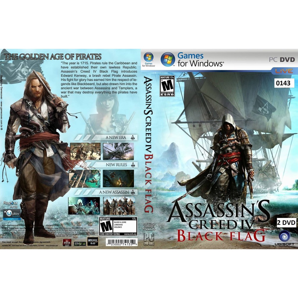 (PC DVD) Assassins Creed 4 Black Flag - Jackdaw Edition