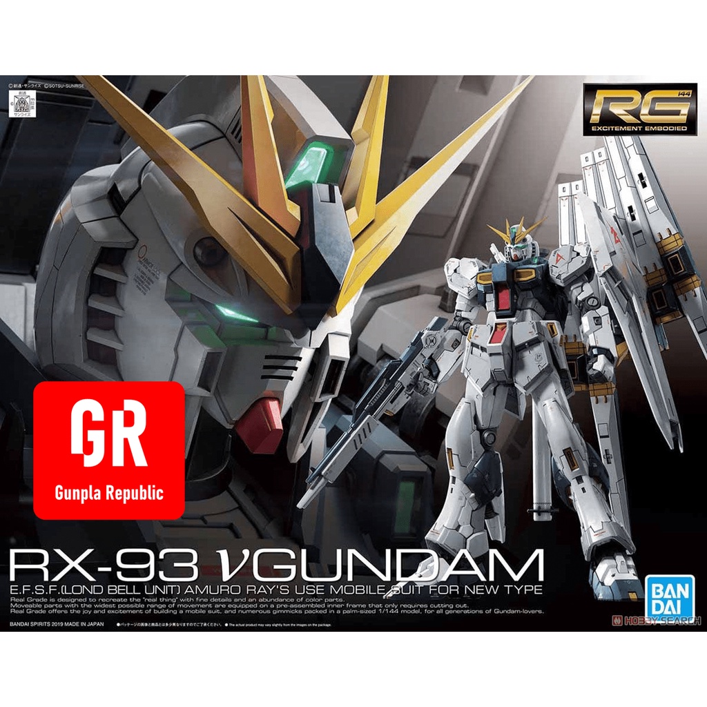 RG Nu Gundam Bandai 1/144