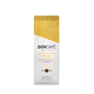 Boncafe Mocca Arabica&amp;Robusta Roasted Coffee 250 g บอนกาแฟ มอคค่า กาแฟบด 250 กรัม