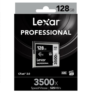 Lexar 128GB CFast Professional 3500x 525MB/s