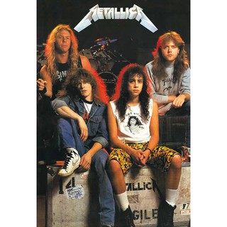 โปสเตอร์ Metallica เมทัลลิกา ล่าสุด โปสเตอร์  ภาพ รูปภาพ วงดนตรี โปสเตอร์ ติดผนัง สวยๆ poster