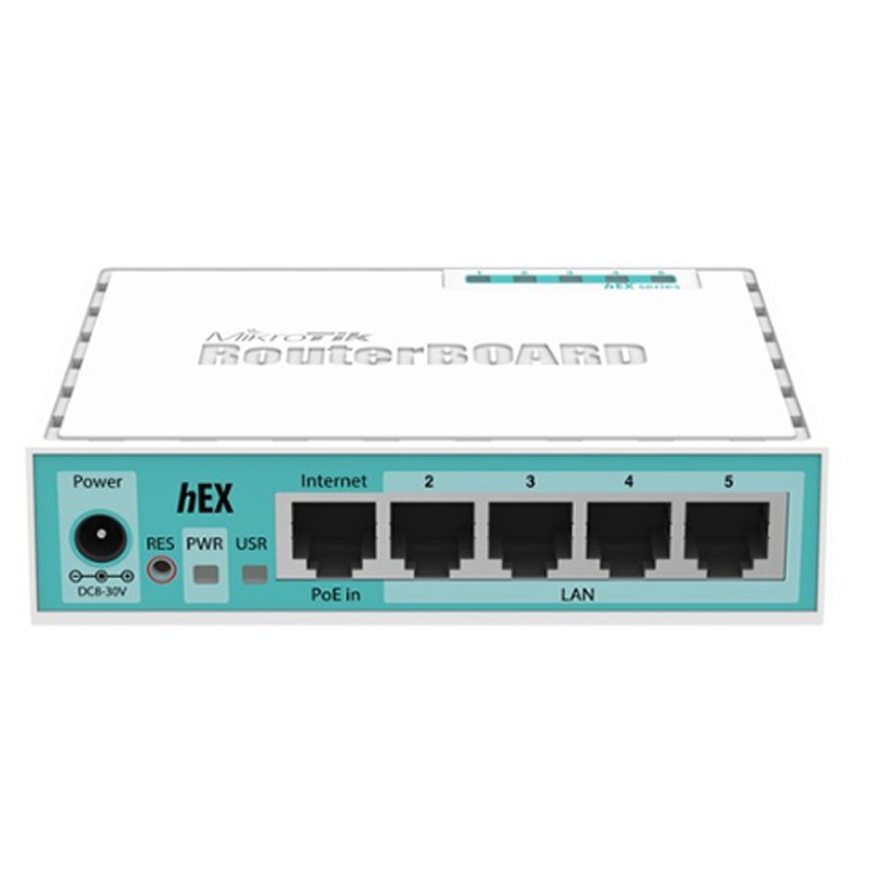 Mikrotik hex Gigabit router wired household rb750gr3 Mini 5port
