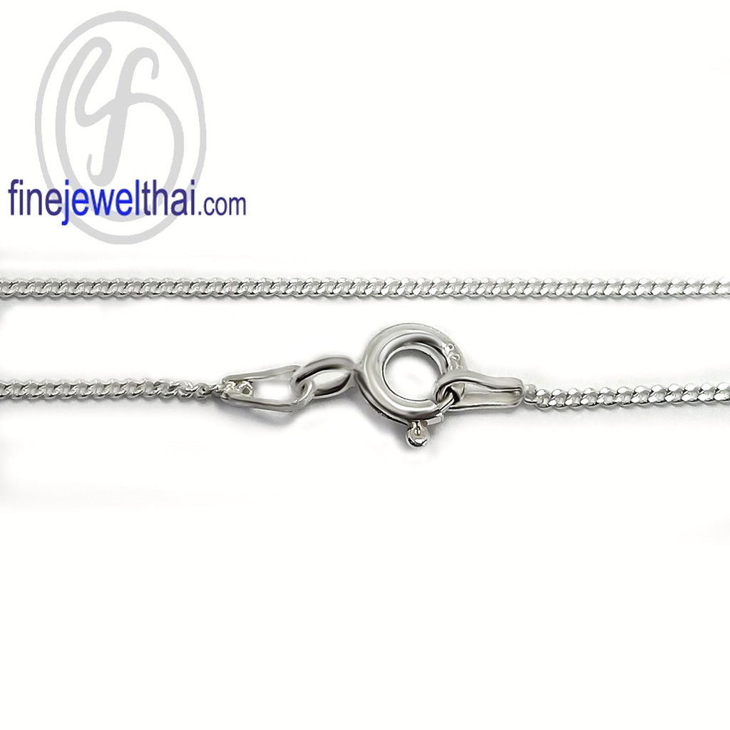 Finejewelthai สร้อย-สร้อยคอ-สร้อยคอเงิน-เงินแท้-Silver-Chain-Necklace - LGD025