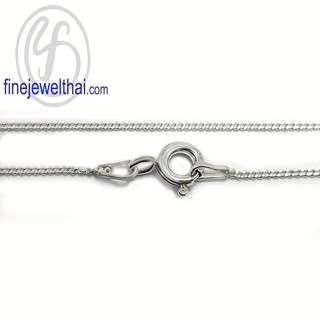 Finejewelthai สร้อย-สร้อยคอ-สร้อยคอเงิน-เงินแท้-Silver-Chain-Necklace - LGD025_16