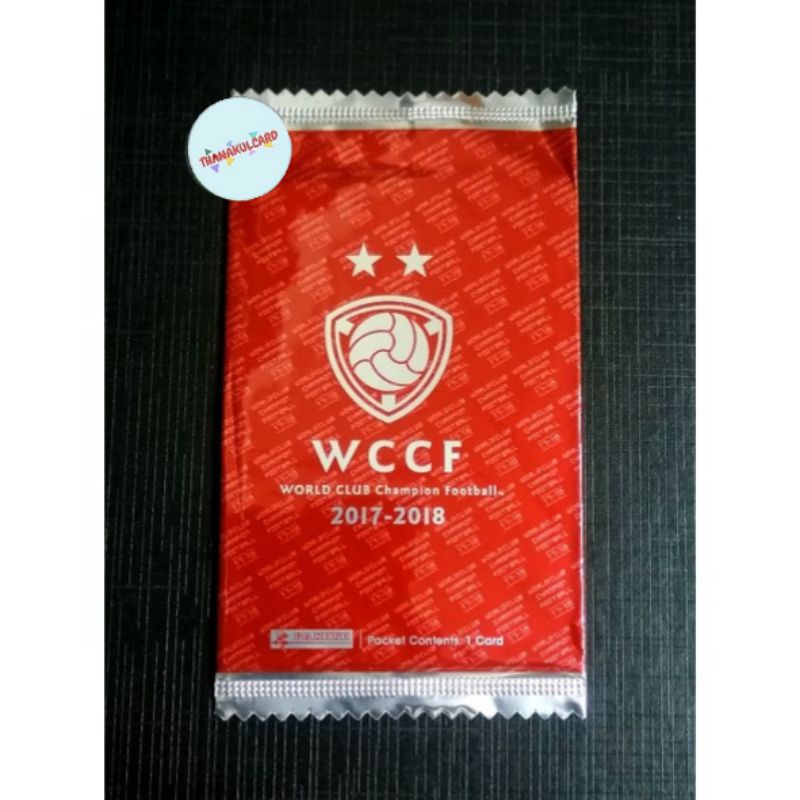 (Sealed Pack) PANINI WCCF 2017-2018 ซองสุ่มการ์ดฟุตบอลลิขสิทธิ์แท้ (ซองสุ่มการ์ด)