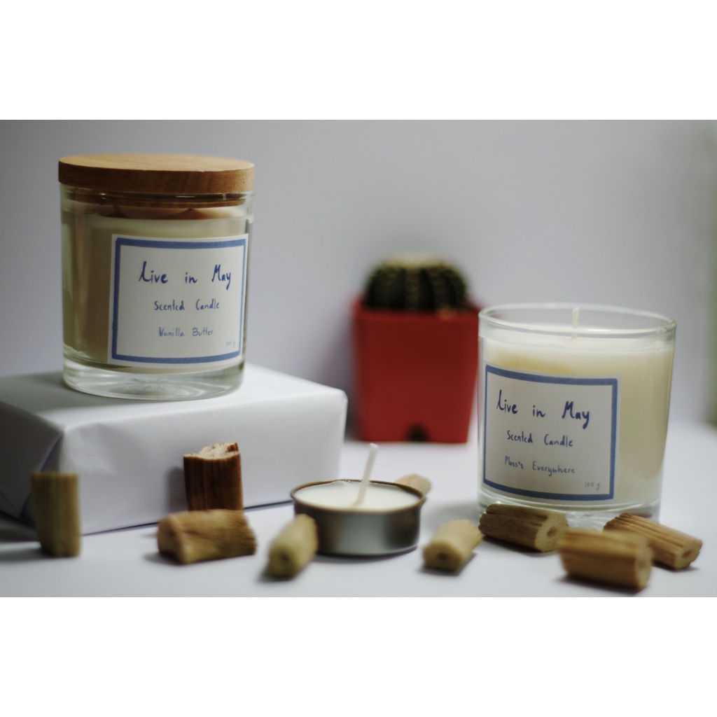 Live in May: Scented Candle