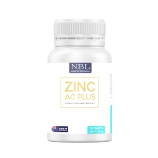 NBL Zinc AC Plus - เอ็นบีแอล ซิงก์ เอซี พลัส (30 เม็ด)