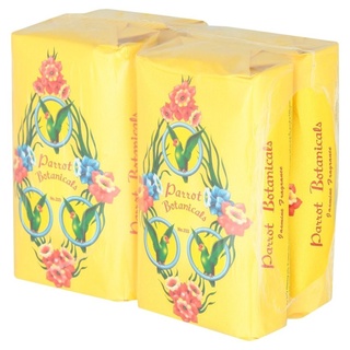 🚚สุดพิเศษ!!✅ PARROT พฤกษานกแก้วสบู่ เหลือง 105ก.x4 🚚พร้อมส่ง!! 💨