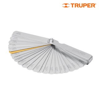 TRUPER 14397 ชุดฟิลเลอร์เกจ 32 ใบ ระยะห่าง 0.04-0.88mm. (CAL-32)