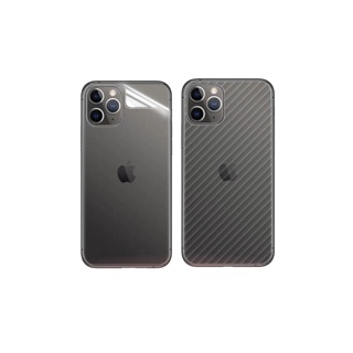 (hฟิล์มหลังสีใส ฟิล์มหลังลายเคฟล่าสำหรับไอโฟน6/7/8 /x/xs ,xr, xs max iphone11,iphone11Pro,iphone 11Pro max12promax