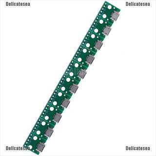 Delicatesea อะแดปเตอร์บอร์ดแปลง Micro USB เป็น DIP 5 Pin ตัวเมีย PCB